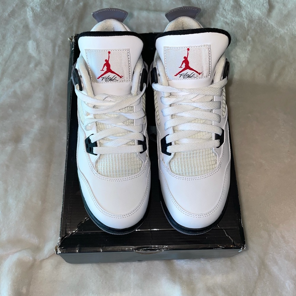 Jordan 4 white/cement 2012 GS